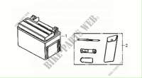 BATTERY   TOOL BOX pour SYM SYMPHONY 50 (XF05W1-IT) (E5) (M1) de 2021