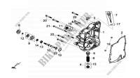 COUVERCLE DE CARTER DE MANIVELLE ARRIERE pour SYM GTS 125I (LN12W7H-FR) (L5) de 2015