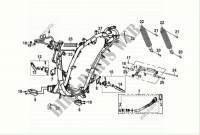 FRAME BODY   ENGINE HANGER pour SYM JET 14 200I (XC20W2-EU) (E5) (M1) de 2021