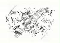 FRAME BODY   ENGINE HANGER pour SYM JET X 125 ABS (XH12WX-EU) (E5) (M1) de 2021