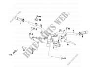 CABLE SWITCH HANDLE LEAVER pour SYM FIDDLE II 50 (25 KMH) (AF05W1-6) (K9-L2) de 2009