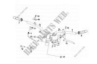 CABLE SWITCH HANDLE LEAVER pour SYM JET 4 R50 (JD05W2-6) (L1-L5) de 2011