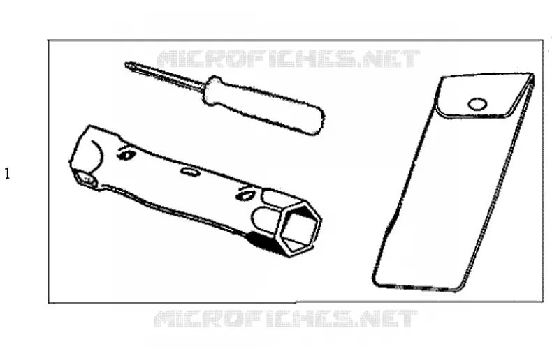 OUTILS SYM moto 125 2011 XS125 (MD12B2-E) (L1)  XS125 (MD12B2-E) (L1)
