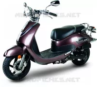 BROWN (AI) pour SYM ALLO 50 (25 KMH) (AJ05W6-6) (L6) de 2016