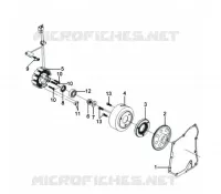 ALLUMAGE STATOR pour SYM GTS 250 EVO (LM25W5-6) (K9-L0) de 2010