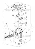 FILTRE A AIR  250 sym-moto 2006 QUAD LANDER 250 (UA25A-6) (K5-K7) 35