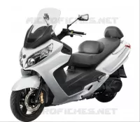WHITE (WH-300P)  400 sym-moto 2012 MAXSYM 400 EFI (LX40A3-F) (L2) 2