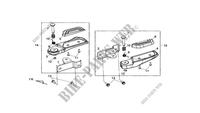 REPOSE PIEDS pour SYM MAXSYM 400 EFI ABS (LX40A2-6) (L2-L4) de 2012