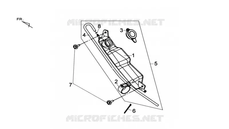 RÉSERVEZ RÉSERVOIR SYM scooter 600 2015 MAXSYM 600I (LX60A2H-F) (L5)  MAXSYM 600I (LX60A2H-F) (L5)
