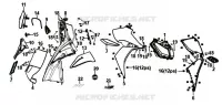 COUVERCLE AVANT - COFFRE AVANT  50 sym-moto 2020 JET 14  (45 KMH) (XC05W1-EU) (E4) (L8-M0) 23