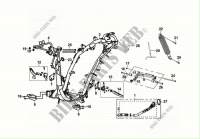 FRAME BODY   ENGINE HANGER pour SYM MAXSYM 400 EFI (LX40A2-F) (L2) de 2012